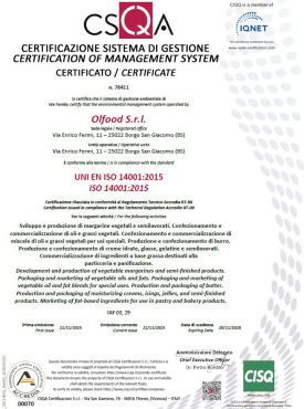 CSQA ISO 14001:2015